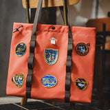 Space Exploration Embroidered Tote Bag