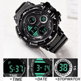 Waterproof Luminous Chronograph Digital Watch