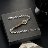 Artisan Compass Symbol Wrist Bracelet