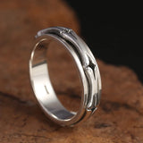 Vintage Totem Rotatable Argentum Ring