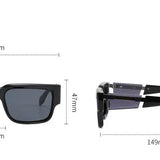 Edge Frame Men Casual Sunglasses