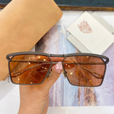 Fashionista Square Alloy Sunglasses