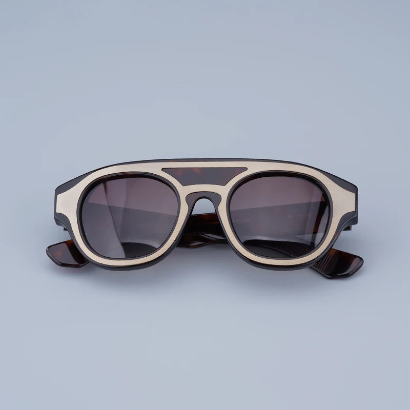 Gradient Thick Acetate Sunglasses