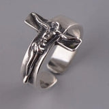 Cross Jesus Crucifixion Ring