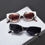Three-Dimensional Snake Frame Y2k Sunglasses
