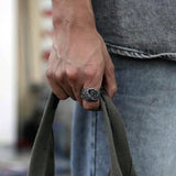 Black Mamba 24 Snake Ring