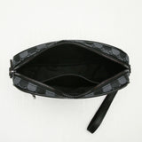 PU Leather Zipper Pockets Men's Bag