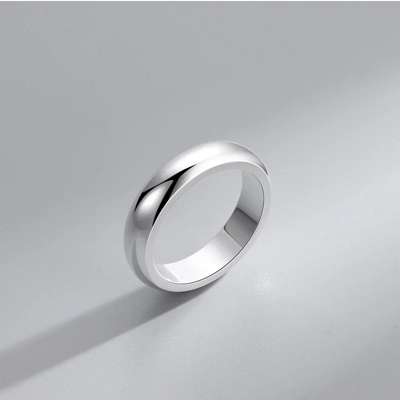 Classic Simple Glossy S925 Ring