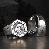 925 Sterling Silver Zodiac Sign Ring