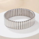 Elastic Stainless Steel Bangles Bracelet