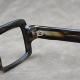Thick Acetate Square Style Eyeglasses