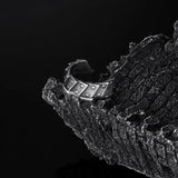 Retro Cyberpunk Gear Armor Ring