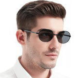 Oval Polarized Outdoor Sunglasses