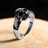 Punk Retro-Skull Design Ring