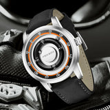 ساعة كوارتز مقاومة للماء تعمل بالمغناطيس