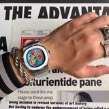 Colorful Comic Cartoon Dial Quartz Watch