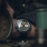 Black Round Sports Style Watch