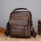 Vintage-Style Leather Sling Bag