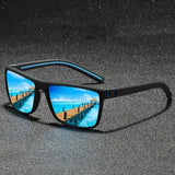 Modern Mirror Rectangle Men's Sunglasses