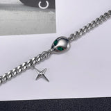 Fashion Alien Cuban Chain Bracelet