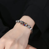Lucky Colorful Kylin Wrist Bead Bracelet