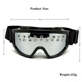 Punk Rivet Details Sports Goggles