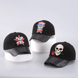 Halloween Skull Gothic Baseball Cap