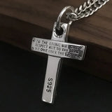 Half-Skull Cross with Letter Pendant