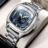Dynamic Flame Dial Quartz Watch