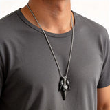 Rock Punk Dragon Claws Necklace