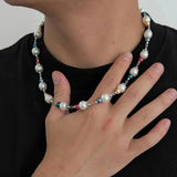 Sunny Beads Chain Necklace