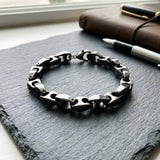 Hip-Hop-Armband mit klobiger Kette