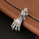 Retro Reaper Charm Pendant