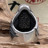 Retro Chinese Style Figure Pattern Ring