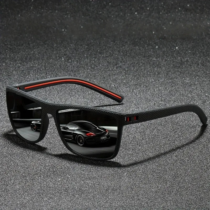 Modern Mirror Rectangle Men's Sunglasses