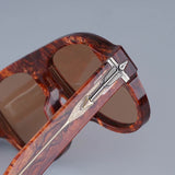 Vintage Arrow Temple Sunglasses