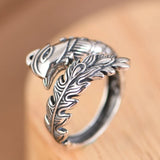 Phoenix Feather Vintage Ring