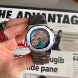 Colorful Comic Cartoon Dial Quartz Watch