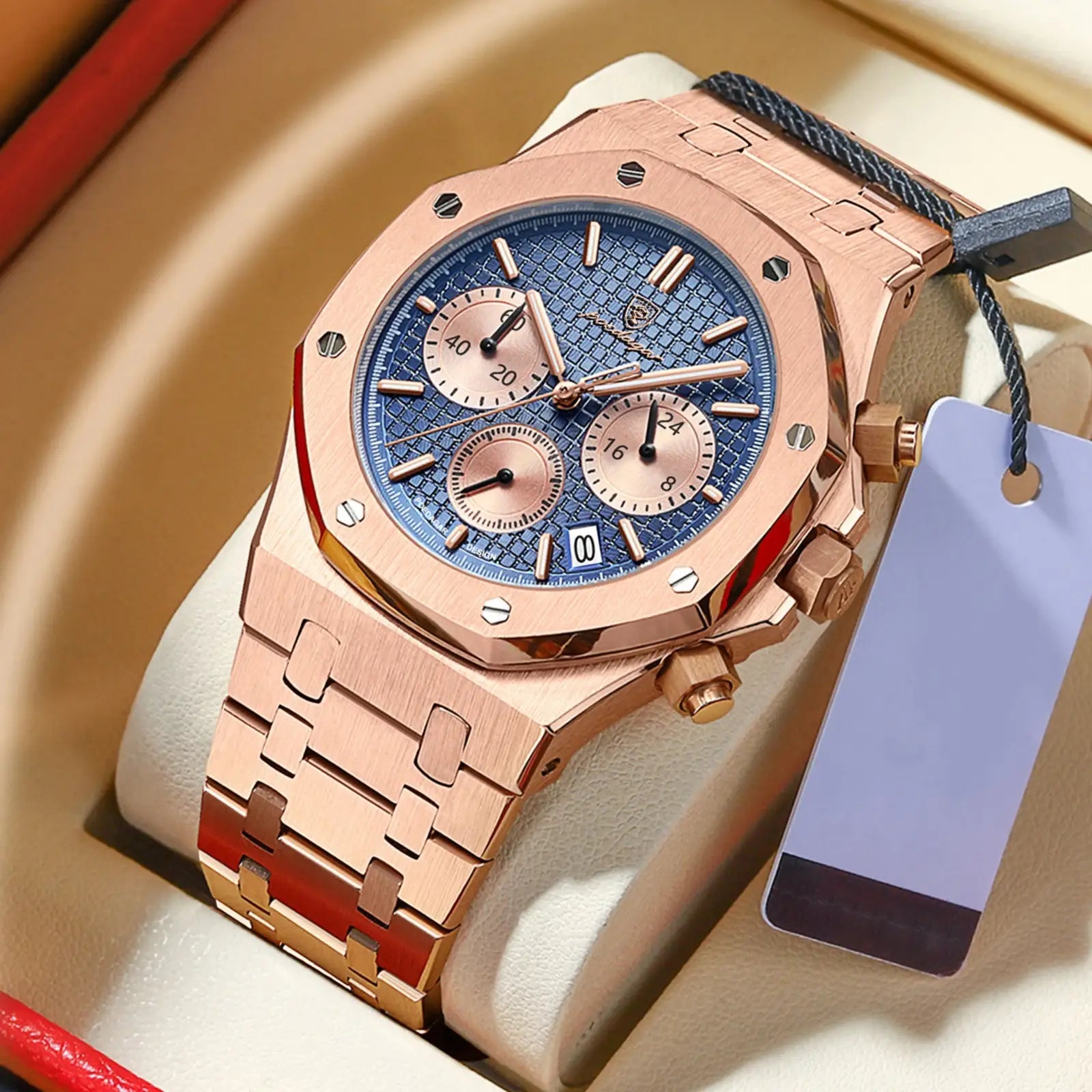 Bold Caspian Chronograph Watch