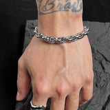 Stainless Steel Italian-Inspired Bracelet