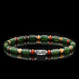 Ethnic Multi-Tone Beaded Bracelet