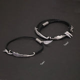 925 Silver Vintage Wax Rope Bracelet