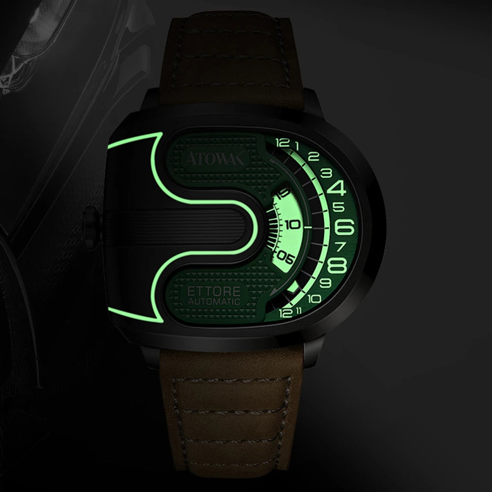 Glow Watch Irregular Shape Automatic Glow Watch – Taraiga