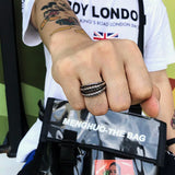 Retro Woven Mult-Layer Twisted Ring