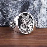 Jesus Christian Cross Ring