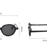 Luxury Retro Oval Men's Sunglasses