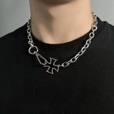 Sacred Spark Cross Necklace