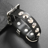 Rock Punk Style Large Buckle Bracelet