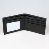 Dragon Rivet Black Leather Wallet