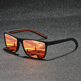 Modern Mirror Rectangle Men's Sunglasses
